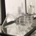 Whiskeykaraff Diamant med 2 Glas, 0,75 liter