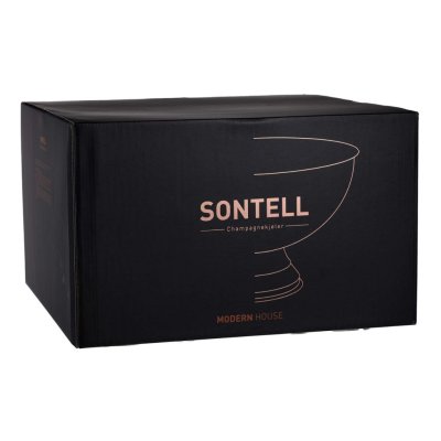 Champagne cooler copper-plated 10 liters